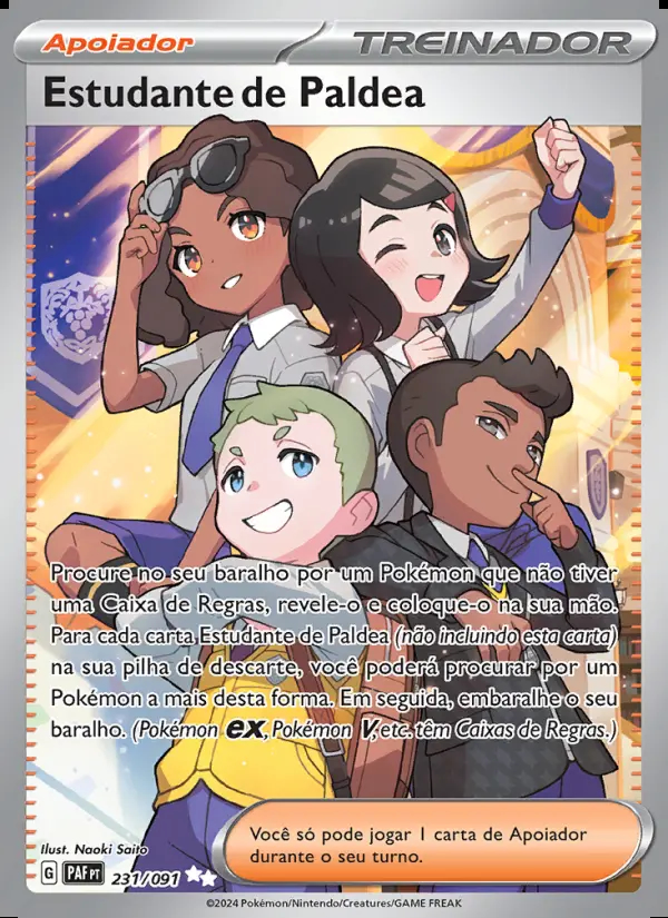 Image of the card Estudante de Paldea
