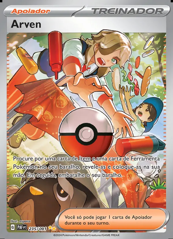 Image of the card Arven