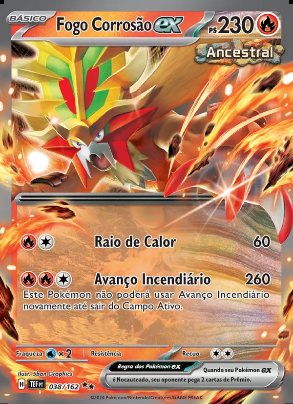 Image of the card Fogo Corrosão ex