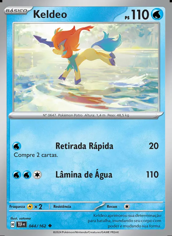 Image of the card Keldeo