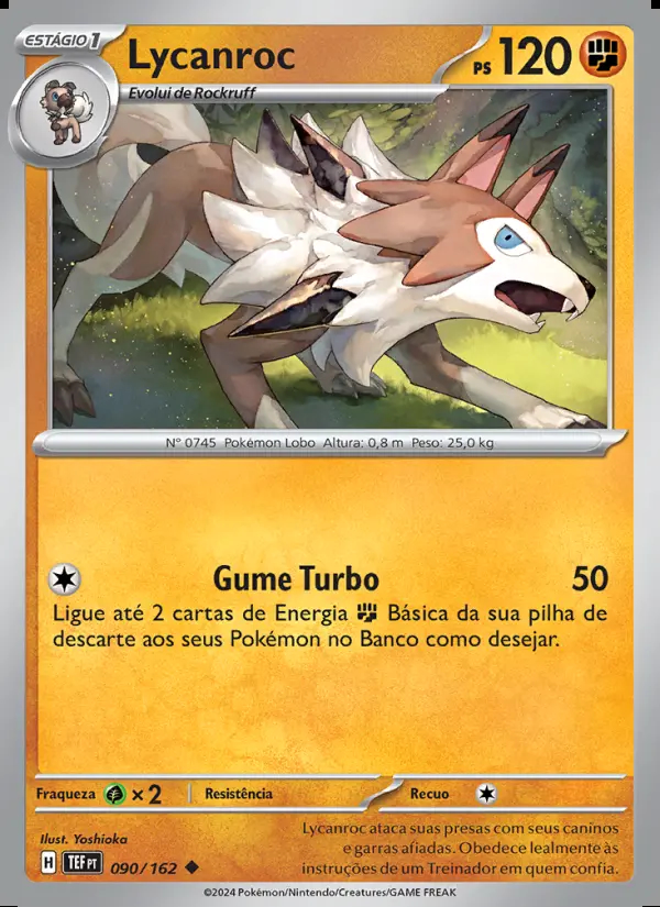 Image of the card Lycanroc