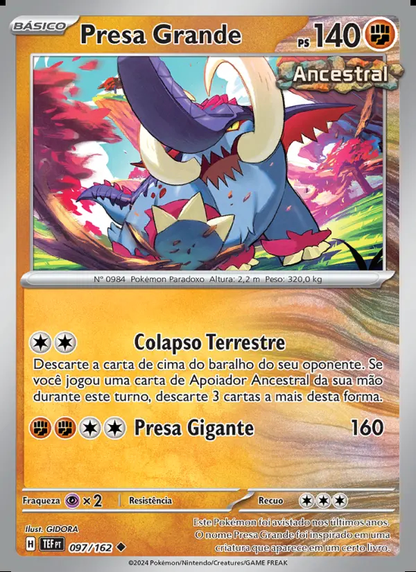 Image of the card Presa Grande