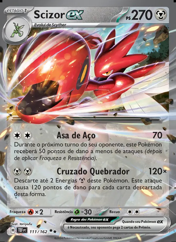 Image of the card Scizor ex