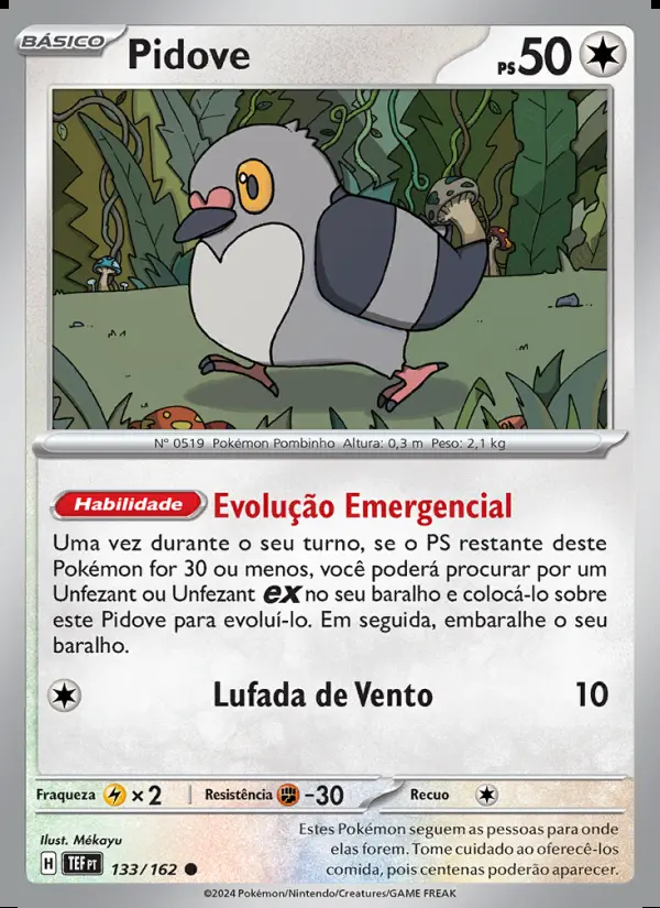 Image of the card Pidove
