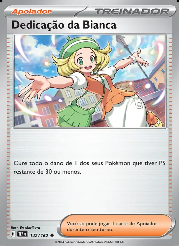 Image of the card Dedicação da Bianca