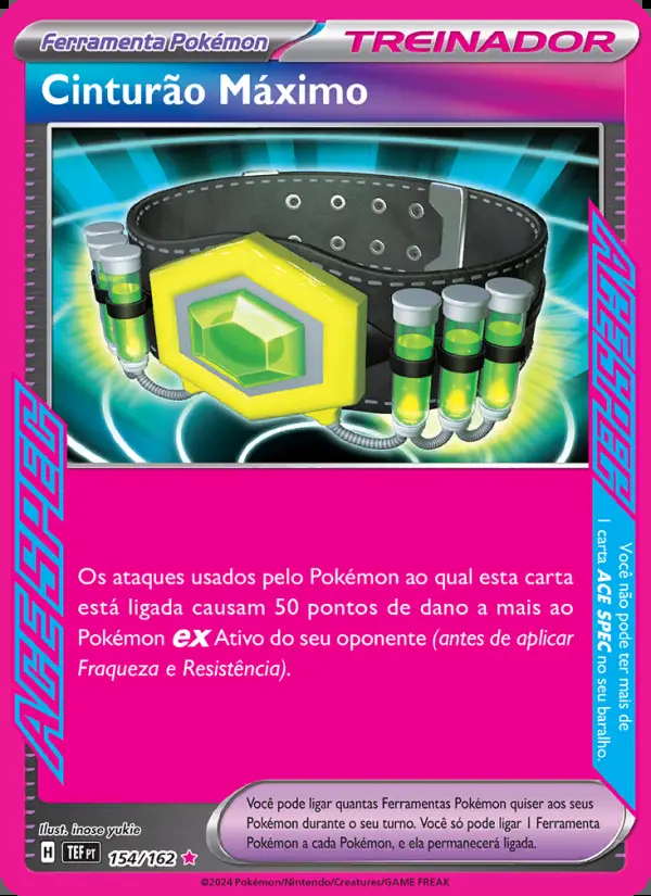 Image of the card Cinturão Máximo