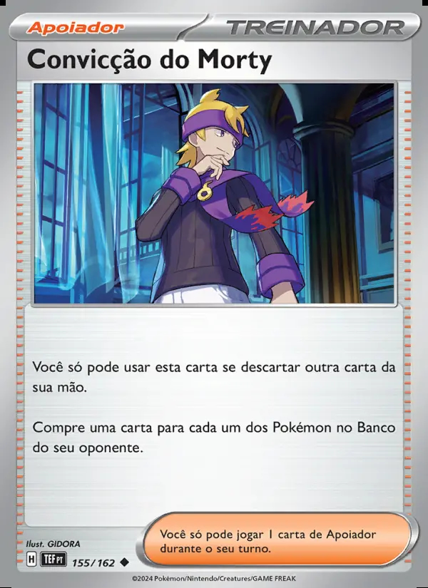 Image of the card Convicção do Morty