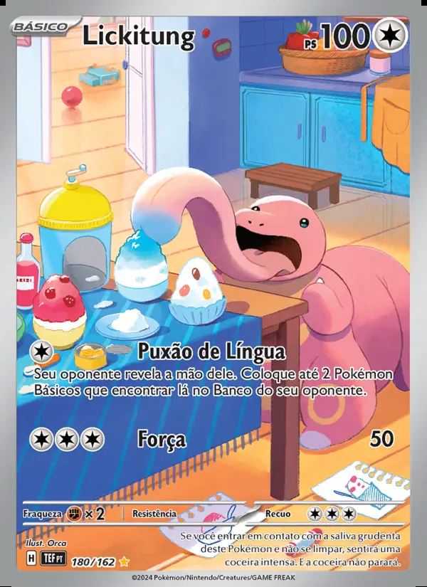 Image of the card Lickitung