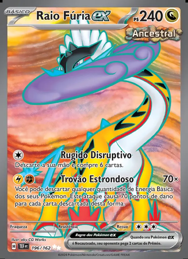 Image of the card Raio Fúria ex