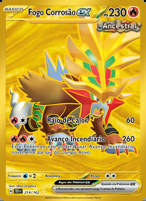 Image of the card Fogo Corrosão ex