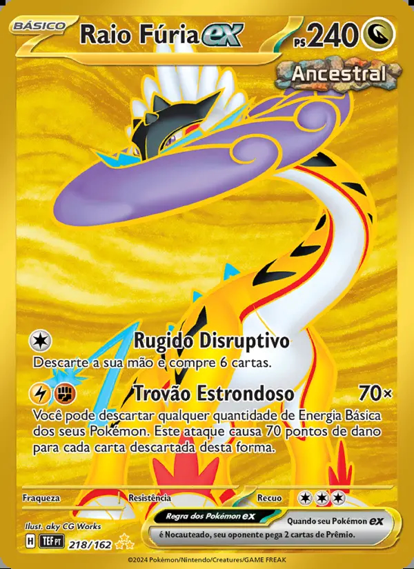 Image of the card Raio Fúria ex