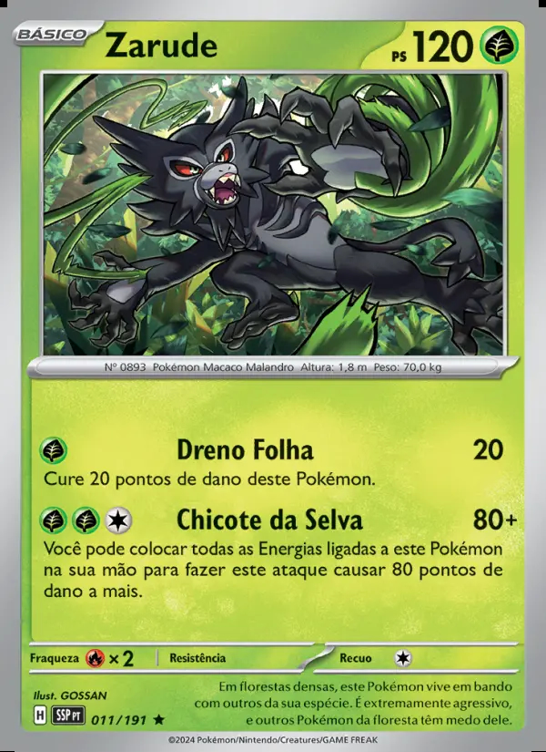 Image of the card Zarude