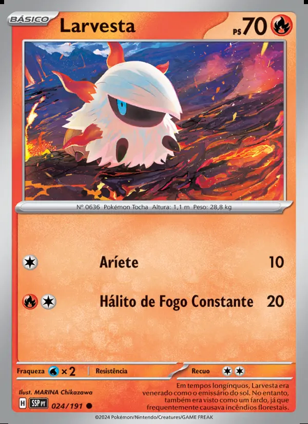 Image of the card Larvesta