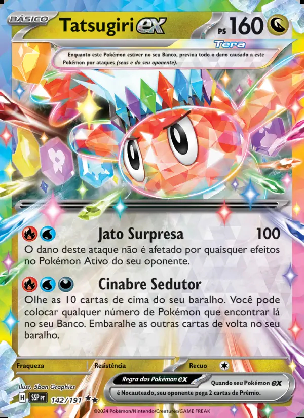 Image of the card Tatsugiri ex