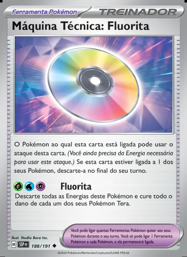 Image of the card Máquina Técnica: Fluorita