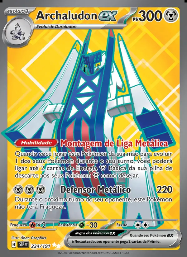 Image of the card Archaludon ex