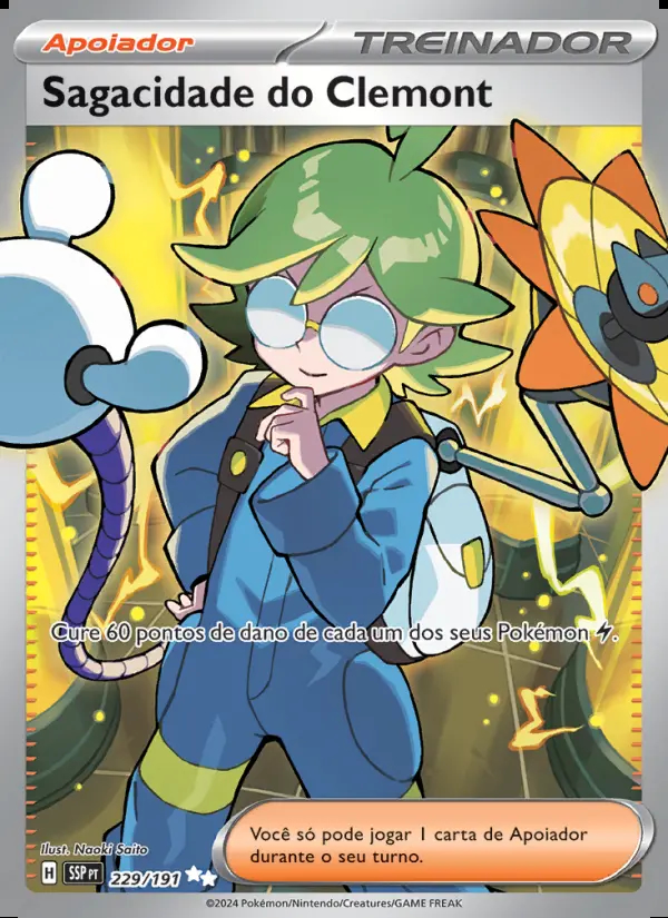 Image of the card Sagacidade do Clemont