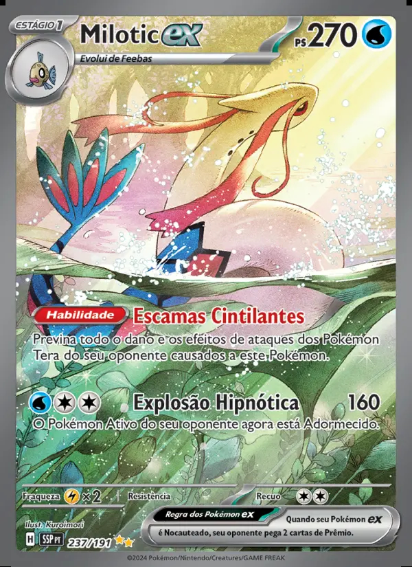 Image of the card Milotic ex