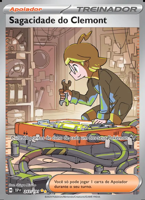 Image of the card Sagacidade do Clemont
