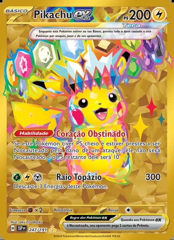 Image of the card Pikachu ex