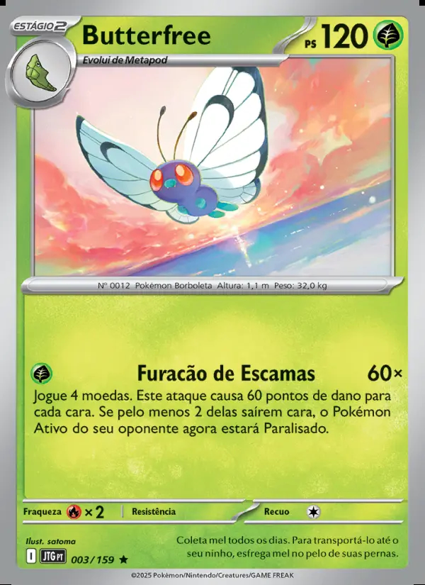 Image of the card Butterfree