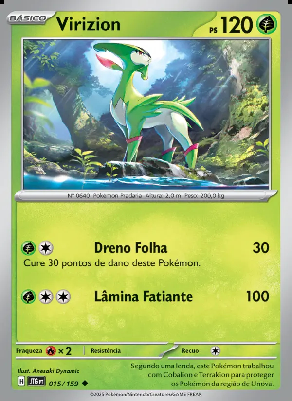 Image of the card Virizion
