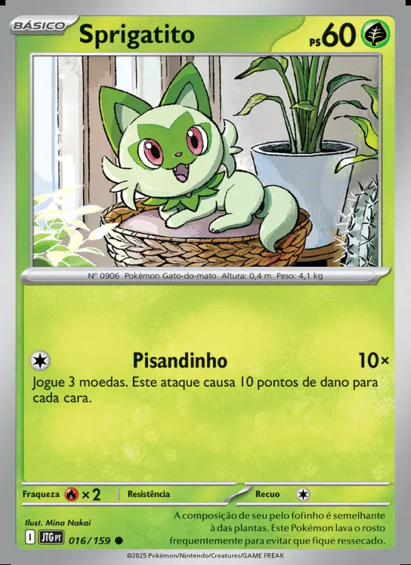Image of the card Sprigatito