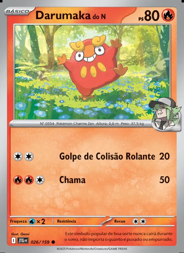 Image of the card Darumaka do N