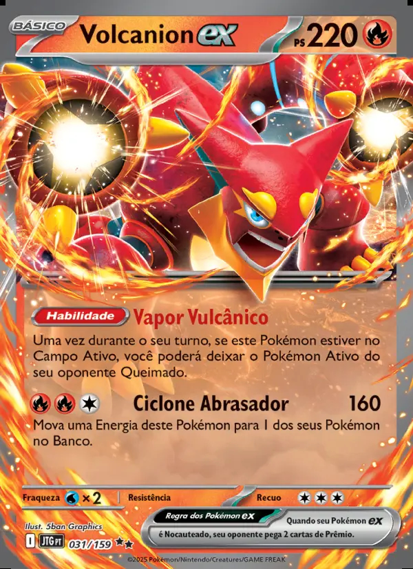Image of the card Volcanion ex