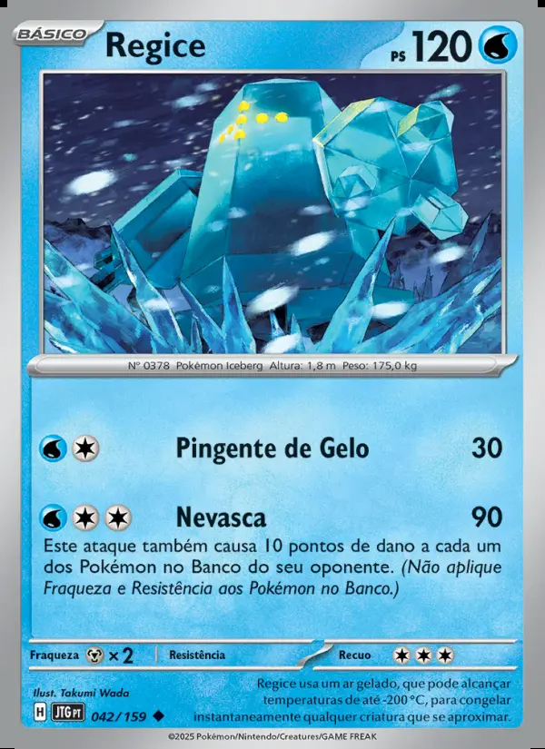 Image of the card Regice