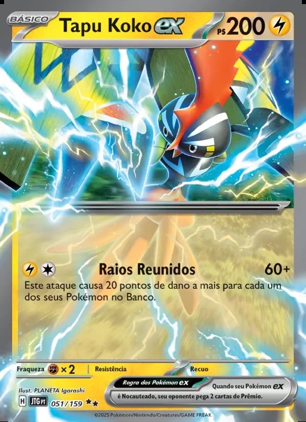 Image of the card Tapu Koko ex