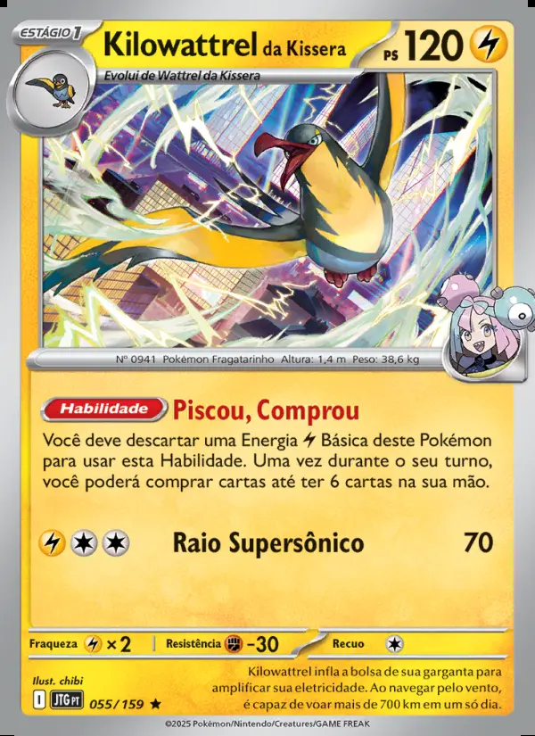 Image of the card Kilowattrel da Kissera