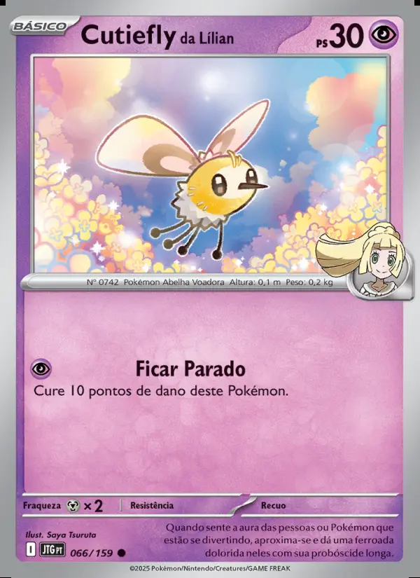 Image of the card Cutiefly da Lílian