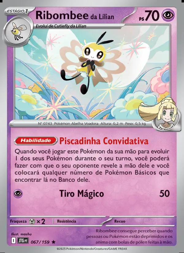 Image of the card Ribombee da Lílian