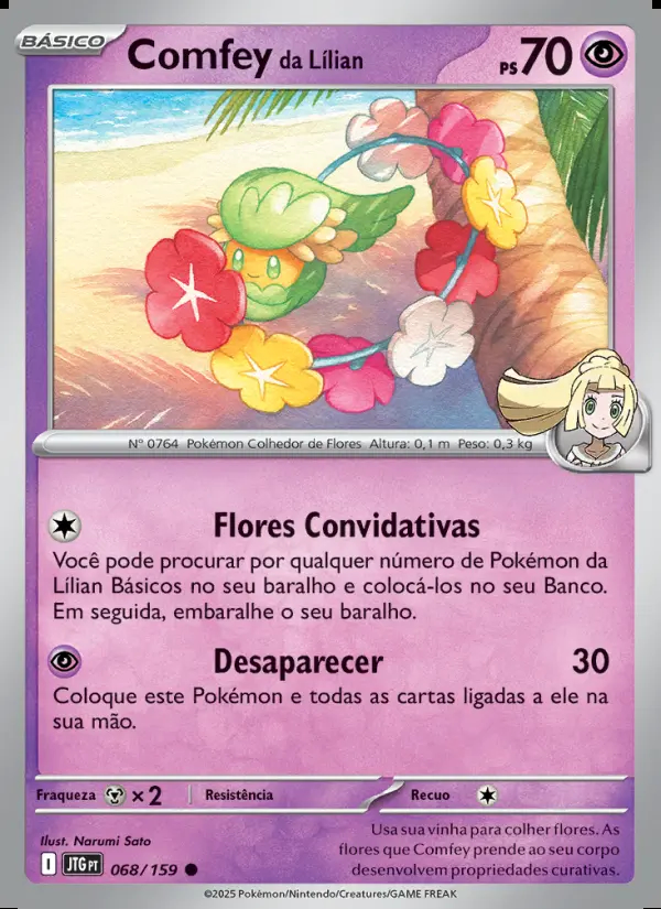 Image of the card Comfey da Lílian