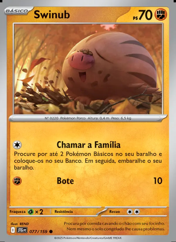 Image of the card Swinub