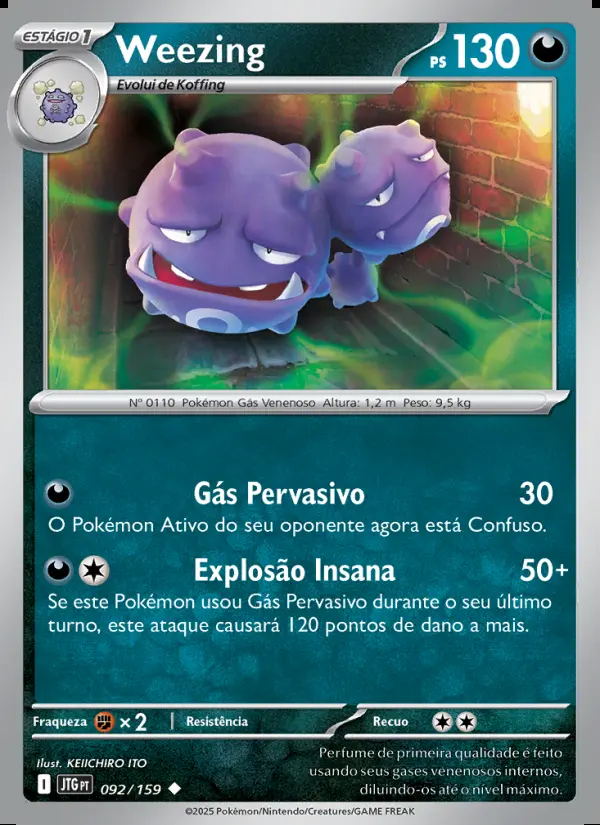 Image of the card Weezing