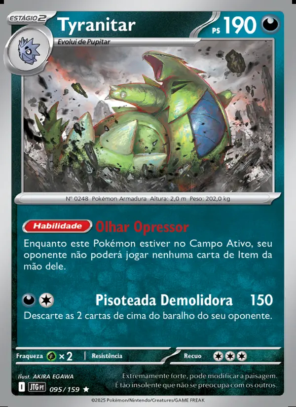 Image of the card Tyranitar