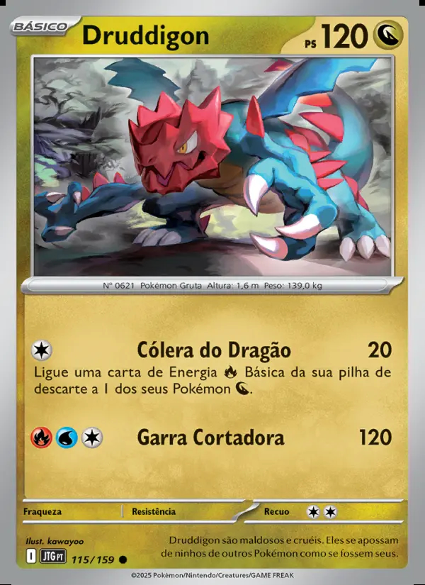 Image of the card Druddigon