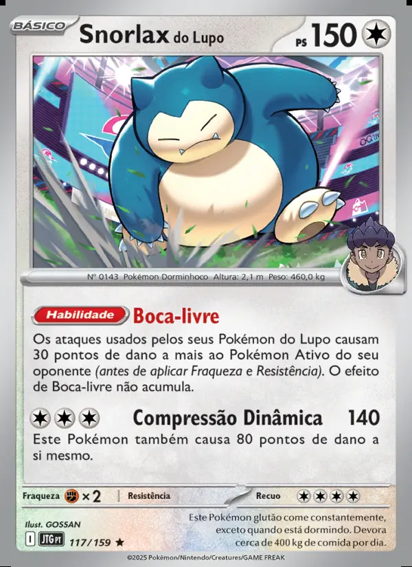 Image of the card Snorlax do Lupo