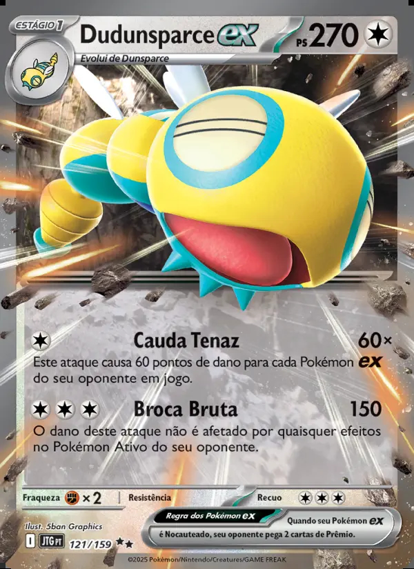 Image of the card Dudunsparce ex