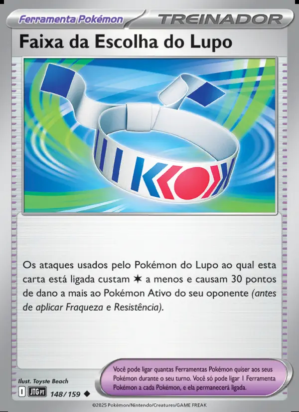 Image of the card Faixa da Escolha do Lupo