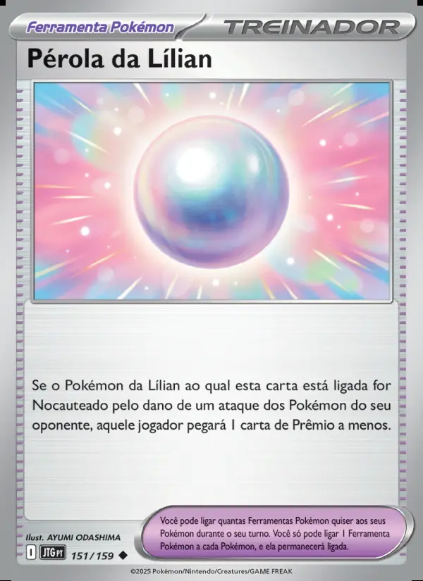 Image of the card Pérola da Lílian