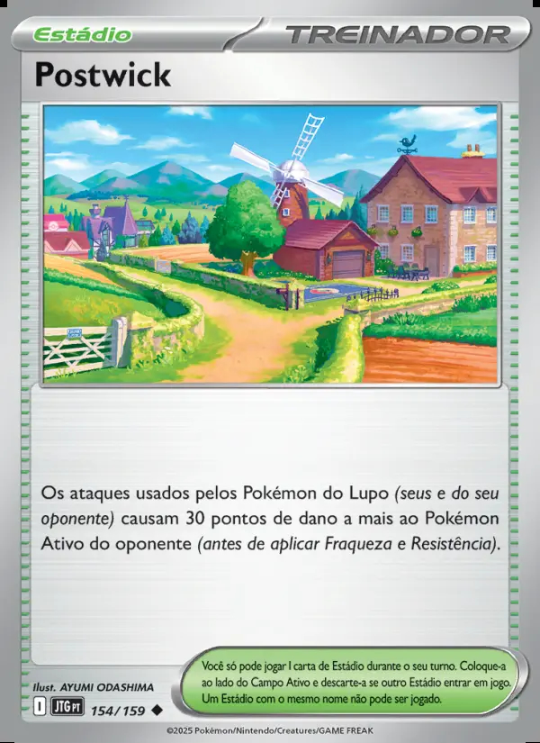 Image of the card Postwick