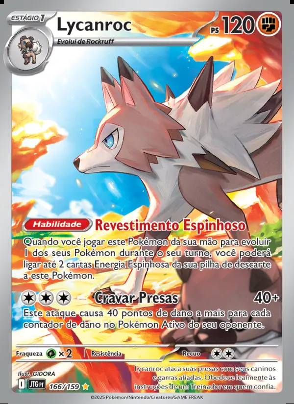 Image of the card Lycanroc