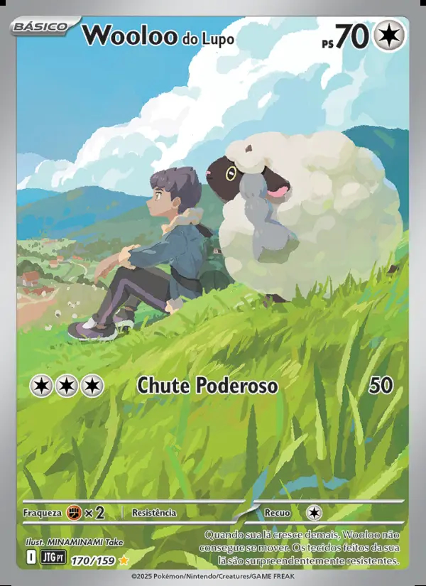 Image of the card Wooloo do Lupo