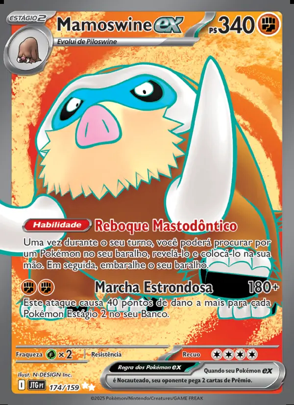Image of the card Mamoswine ex