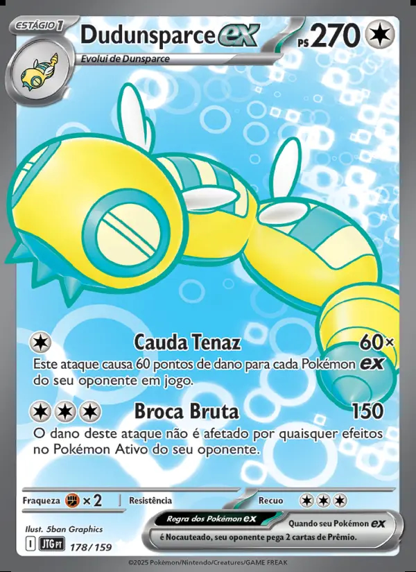Image of the card Dudunsparce ex