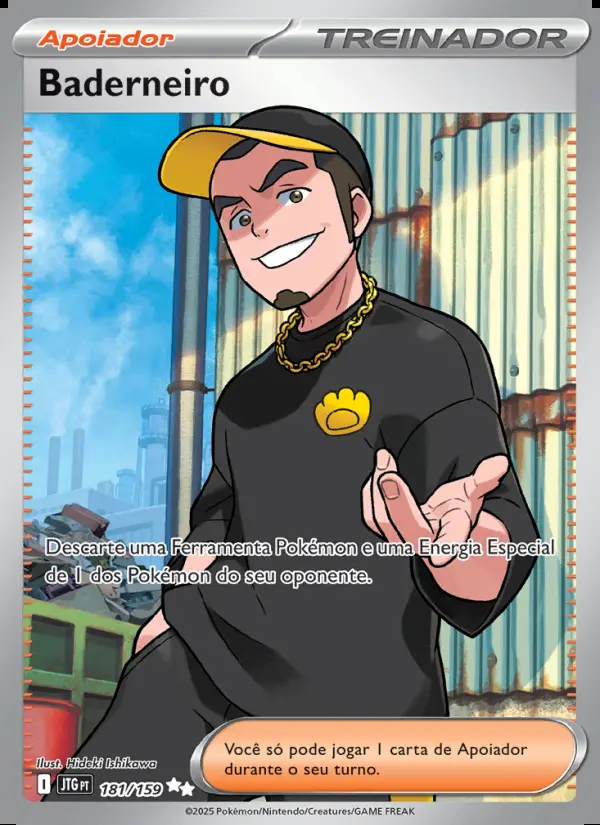 Image of the card Baderneiro