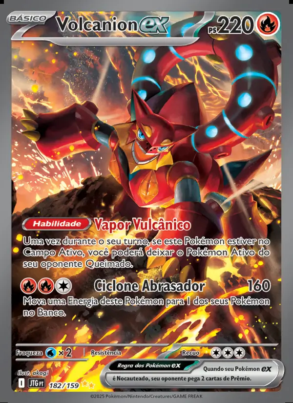 Image of the card Volcanion ex